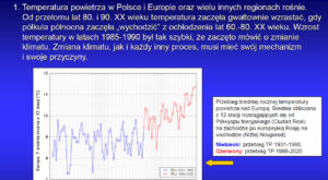 2. Przebieg temperatury powietrza w&nbsp;Polsce w&nbsp;latach 1931–2020.  Zmiany antropogeniczne czy&nbsp;naturalne?